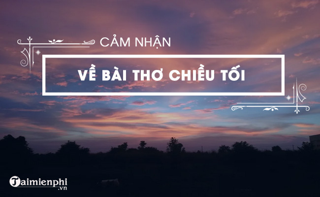 cam nhan chieu toi cua ho chi minh