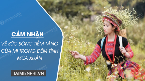 cam nhan ve suc song tiem tang cua mi trong dem tinh mua xuan