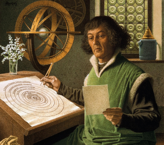 Nicolaus Copernicus: Sự ra đời của thuyết nhật tâm