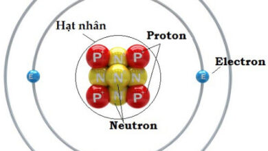 thành phần cấu tạo của nguyên tử
