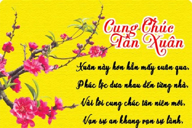 Cung chúc Tân Xuân