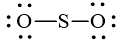 Công thức lewis của SO2