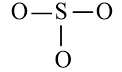 công thức lewis của SO3