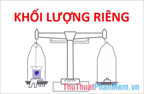 Công thức tính khối lượng riêng