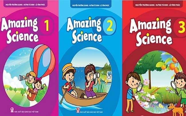 Cuốn Amazing Science 1,2,3