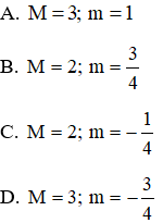 Đề thi Học kì 1 Toán lớp 12 có đáp án (Đề 4)