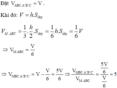 Đề thi Học kì 1 Toán lớp 12 có đáp án (Đề 4)