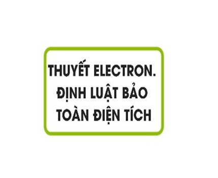 định luật bảo toàn điện tích