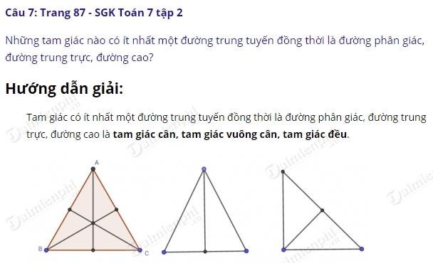 giai toan 7 trang 87 88 sgk tap 2 on tap chuong 3 phan bai tap 11