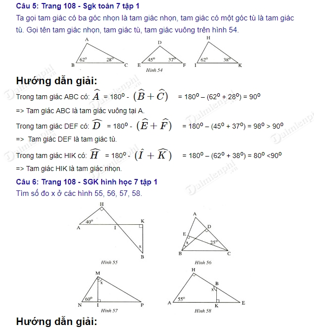 giai toan lop 7 tong ba goc trong mot tam giac 4