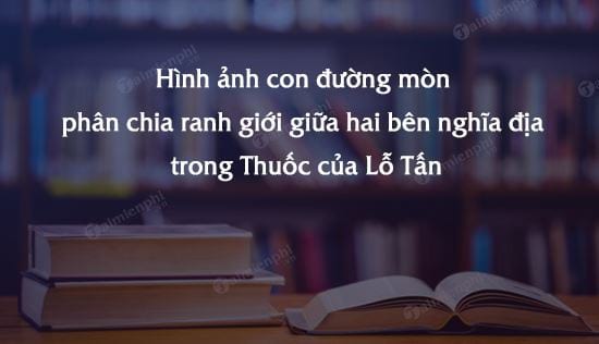 hinh anh con duong mon phan chia ranh gioi giua hai ben nghia dia trong thuoc cua lo tan