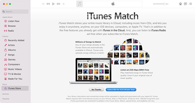 iTunes Match