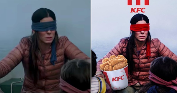 KFC biến tấu meme để marketing.