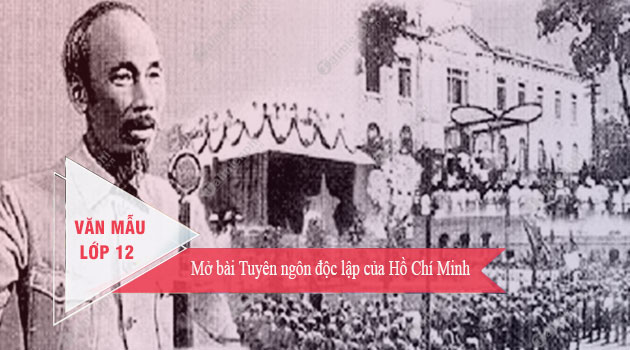 mo bai tuyen ngon doc lap cua ho chi minh