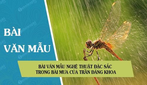 nghe thuat dac sac trong bai mua cua tran dang khoa