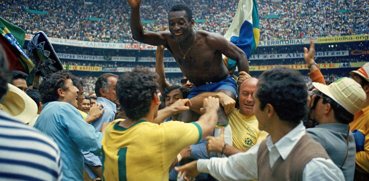 Brazil vĩ đại và huyền thoại Vua bóng đá Pele ở World Cup 1970