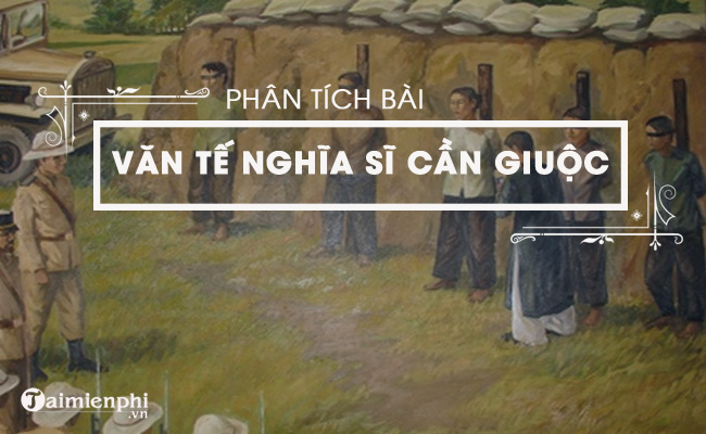 van mau phan tich van te nghia si can giuoc