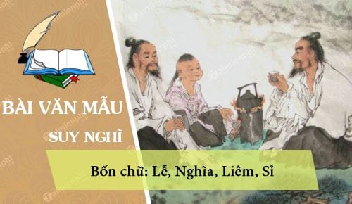 suy nghi ve bon chu le nghia liem si