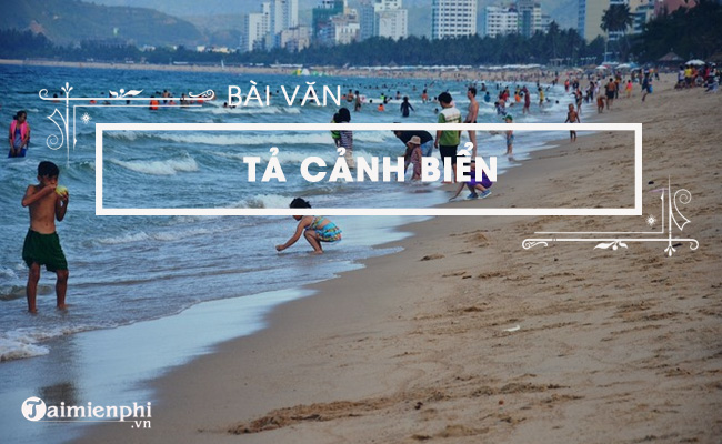 bai van ta canh bien sam son