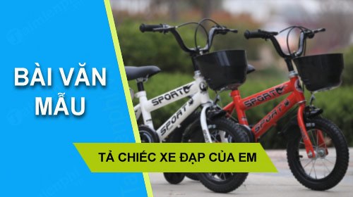 ta chiec xe dap cua em