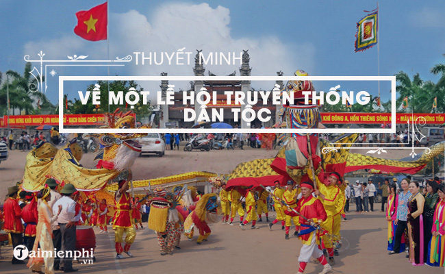 thuyet minh ve le hoi den tran