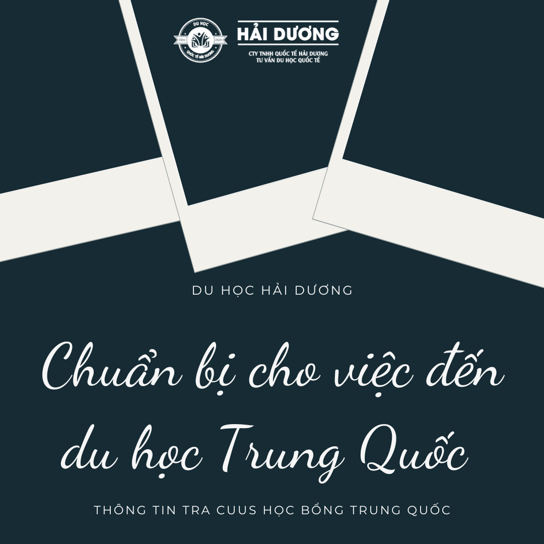 Chuan bi cho viec den du hoc Trung Quoc