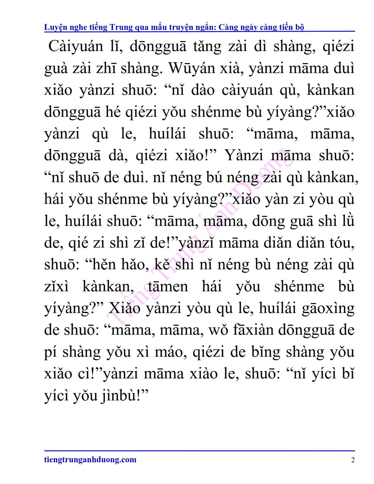 luyện nghe tiếng trung-càng ngày càng tiến bộ-002