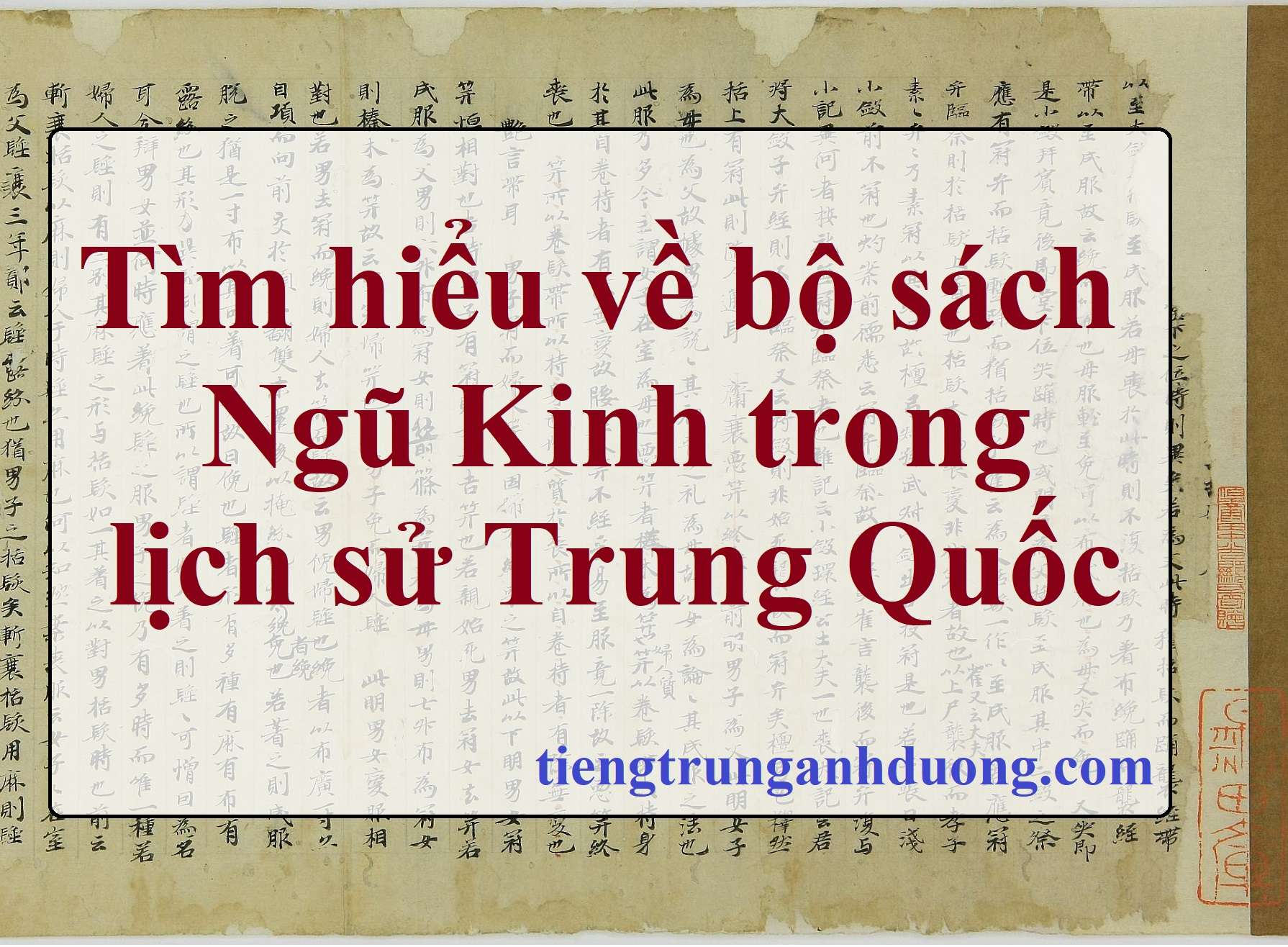 Ngũ Kinh_Khổng Tử